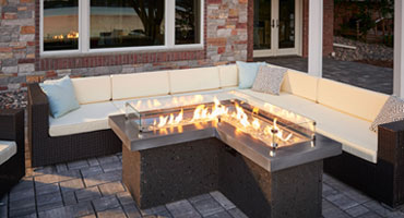 Outdoor Great Room Fireplaces
